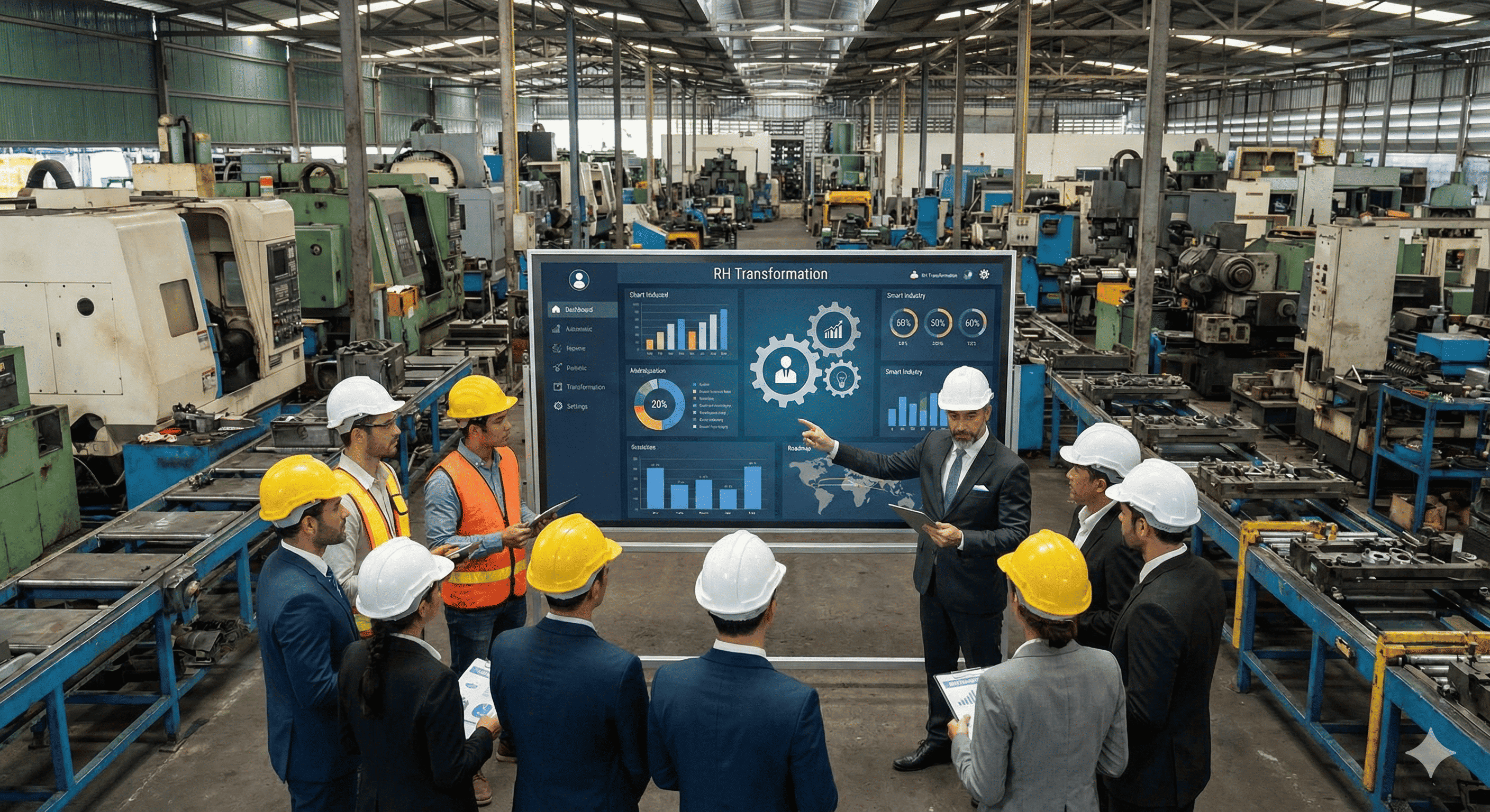 Comment piloter une transformation RH dans un grand groupe industriel