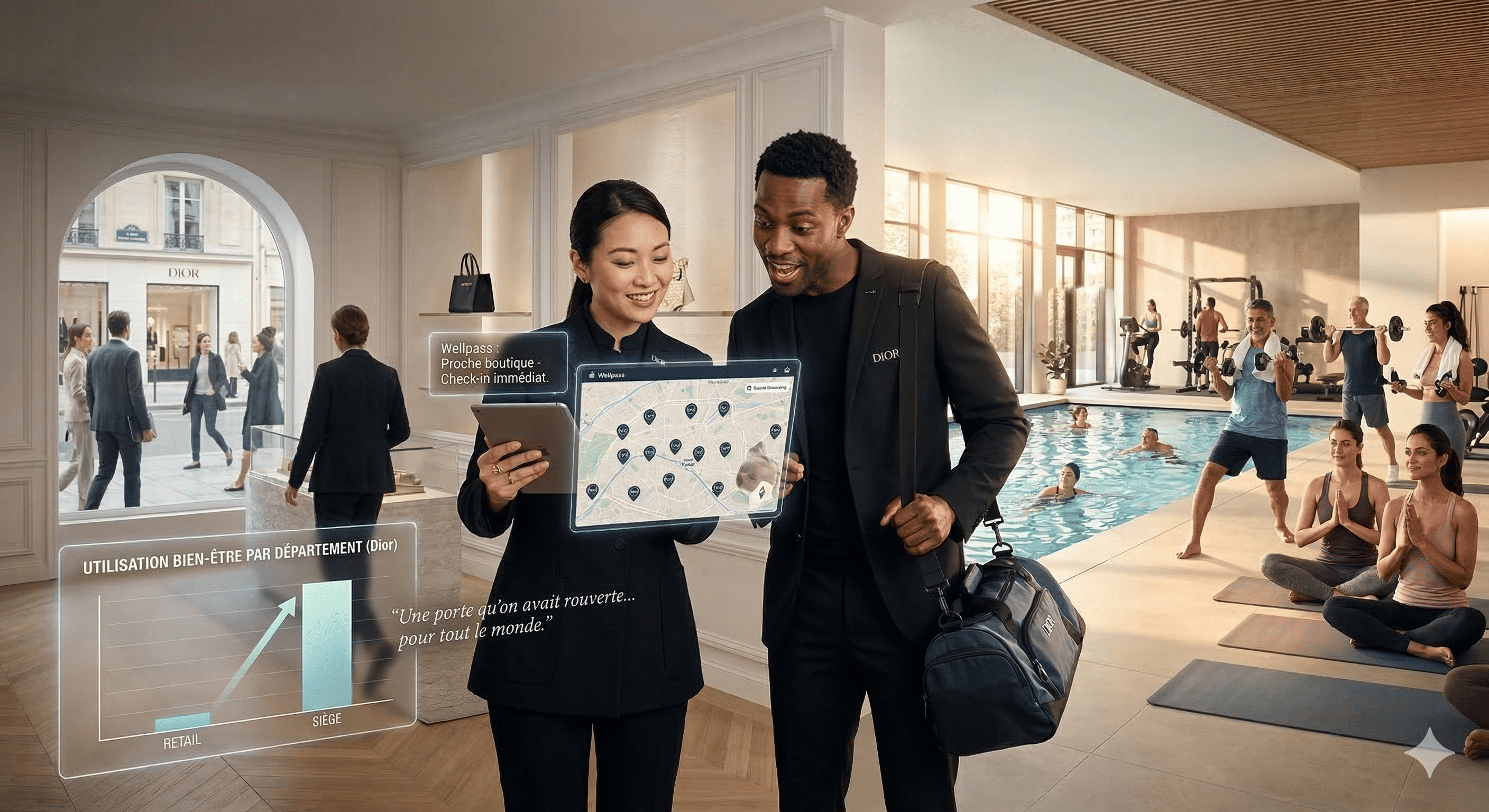 Nicolas Deleuze élu CSE Christian Dior Couture - témoignage Wellpass