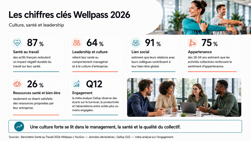 Infographie culture d'entreprise