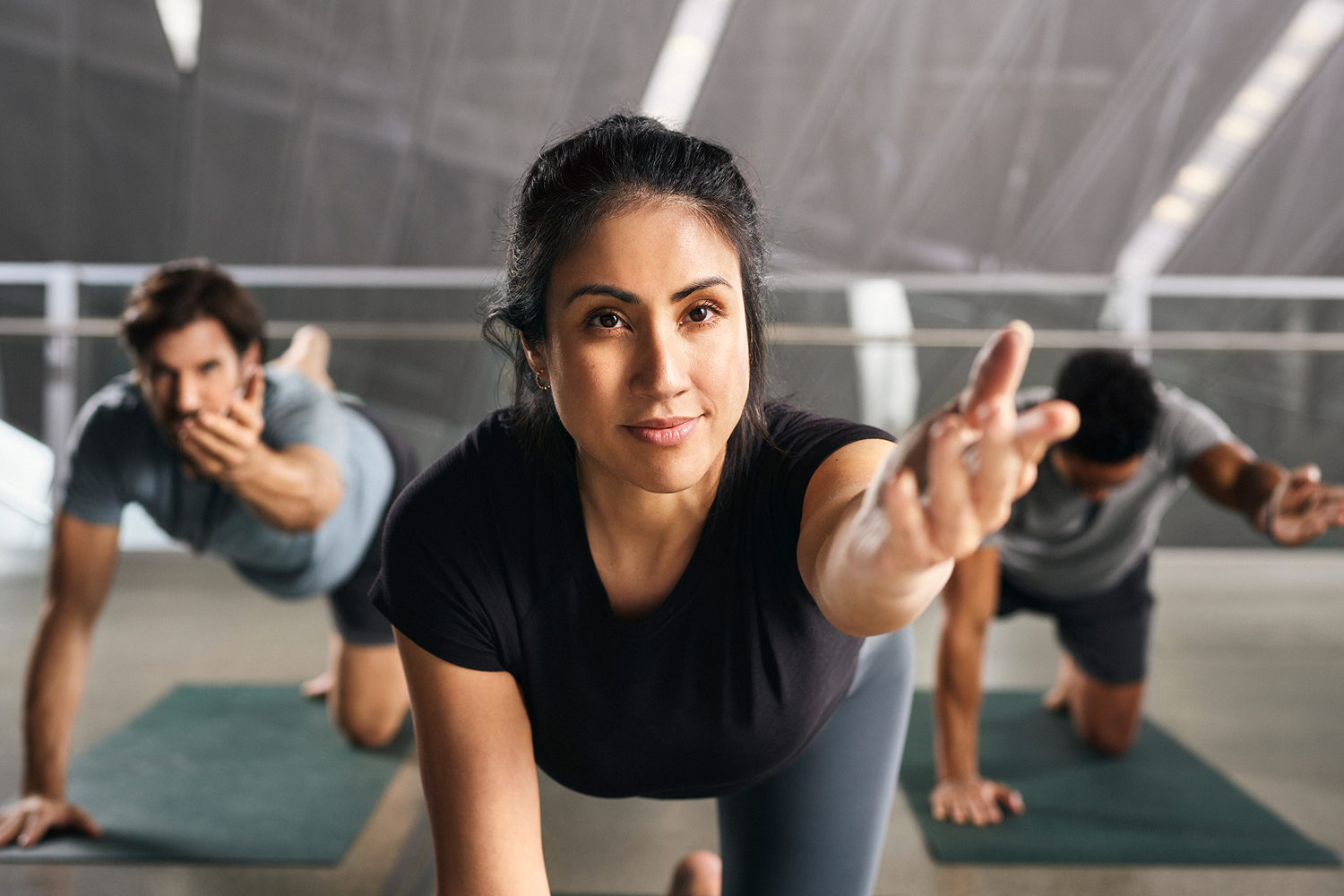 yoga en groupe